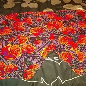 Beauty and the beast lularoe leggings